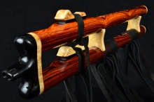 Cocobolo Native American Flute, Minor, Mid G-4, #F31Aa